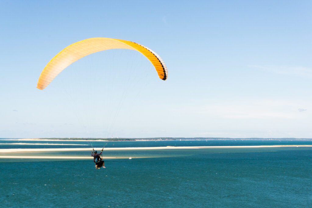 Paragliding dune du Pyla