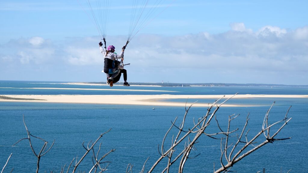 Paragliding baptism Arcachon 2024