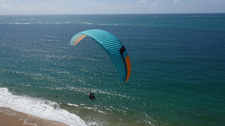 paragliding baptism on dune du pilat 2024