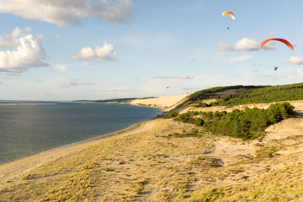 Parapente à la dune du Pilat